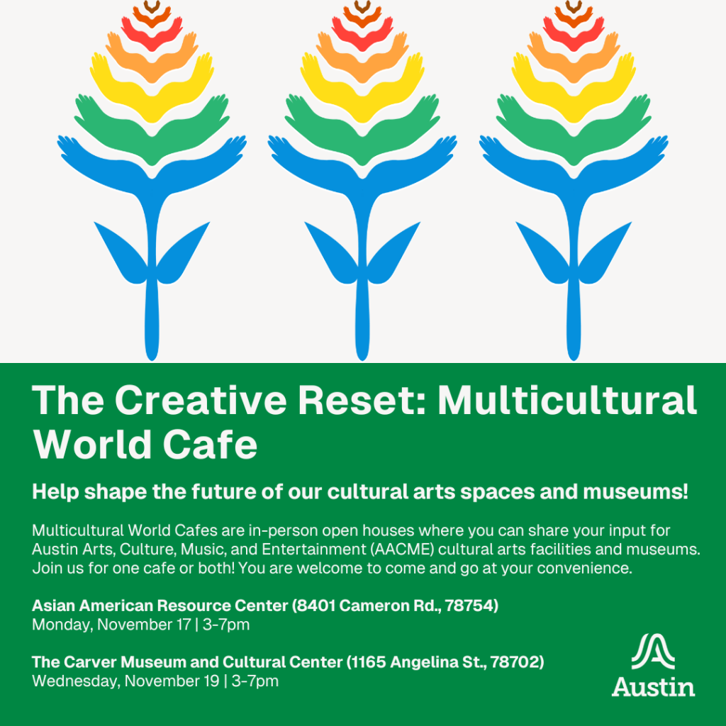 The Creative Reset: Multicultural World Cafe