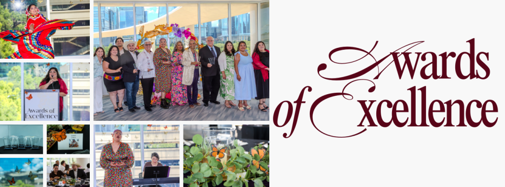 Awards of Excellence- photo collage and text