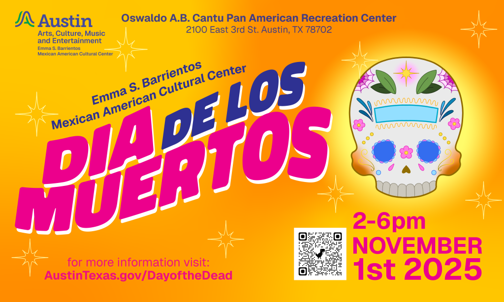 Dia de los Muertos- all text in the image is repeated in text box below image