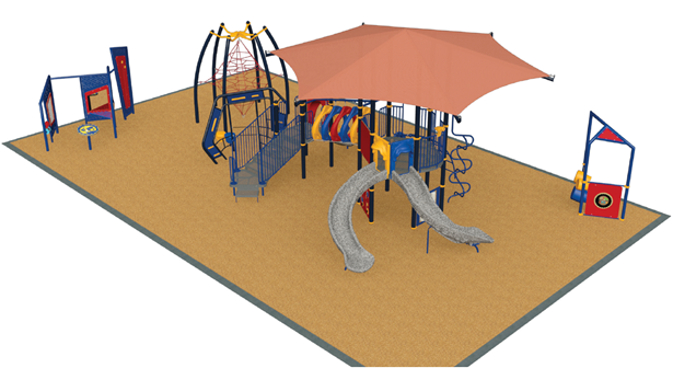 Northwest Recreation Center Playscape Design