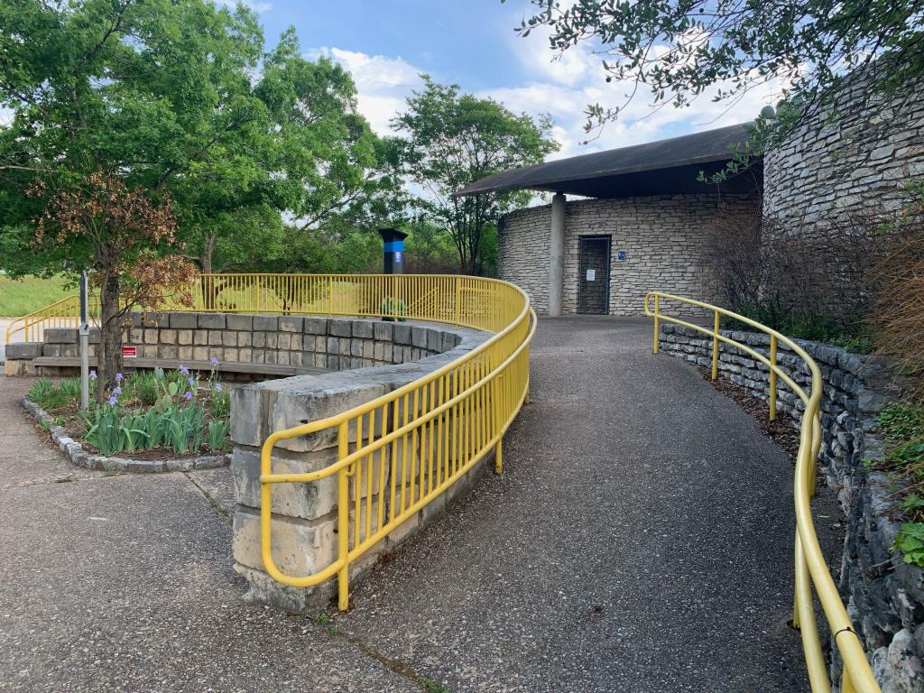 Image of the entrance to the Beverly S. Sheffield Northwest Aquatic Facility