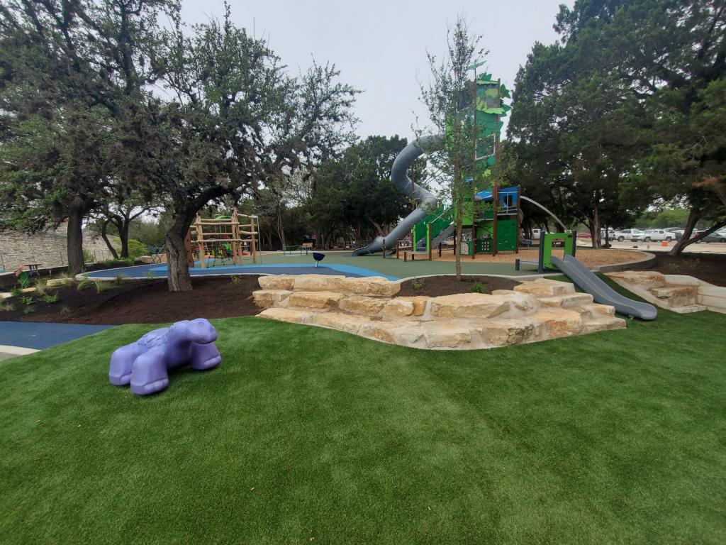Image of new playground at Walnut Creek Metropolitan Park