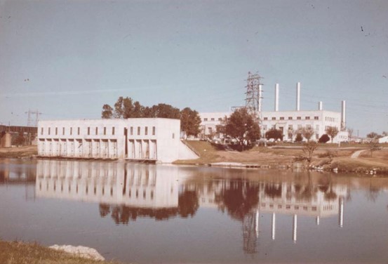 Historic image of Seaholm Intake facility