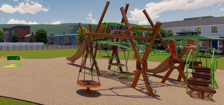 The Dottie Jordan Neighborhood Park Playground 