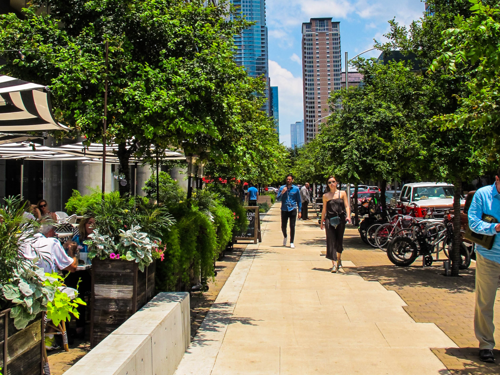 Downtown Austin street