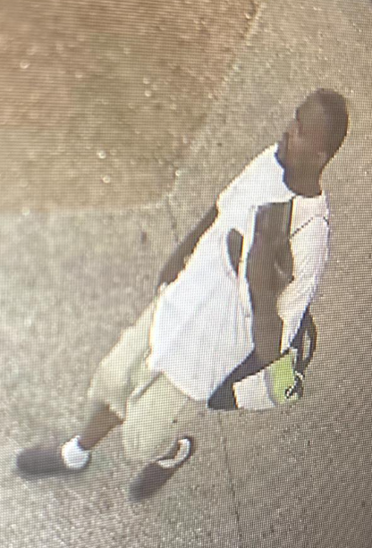 Surveillance Photo of Suspect in Auto Theft