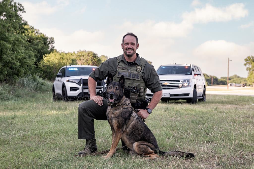 K9 Bane is a Czech Shepard and has been with the department since 2015 and works alongside his partner Officer Retkofsky who has been with the department since 2014.