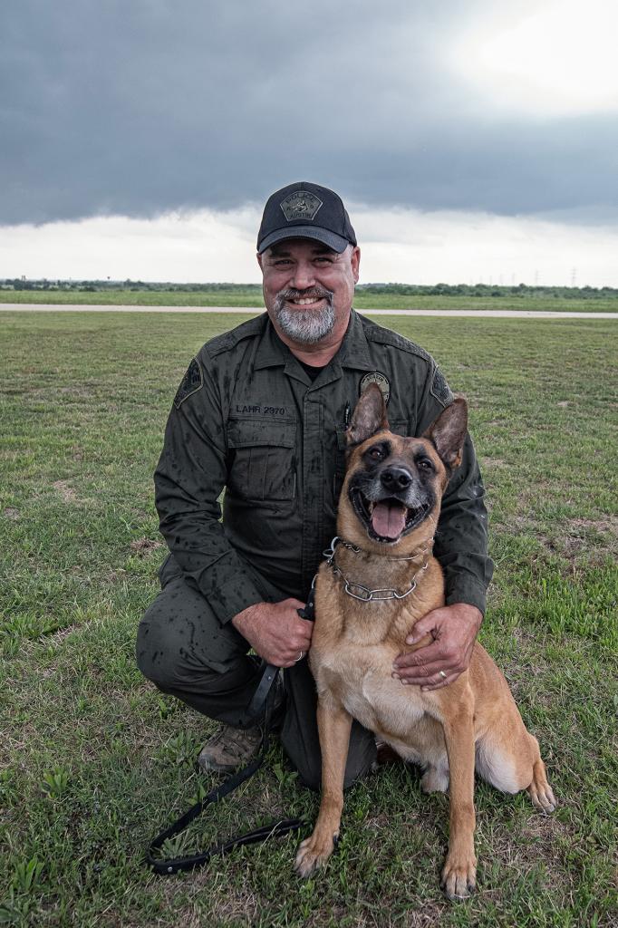 K9 Copper is a Belgian Malinois and has been with the department since 2017 and works alongside his partner Officer Lahr who has been with the department since 1992.