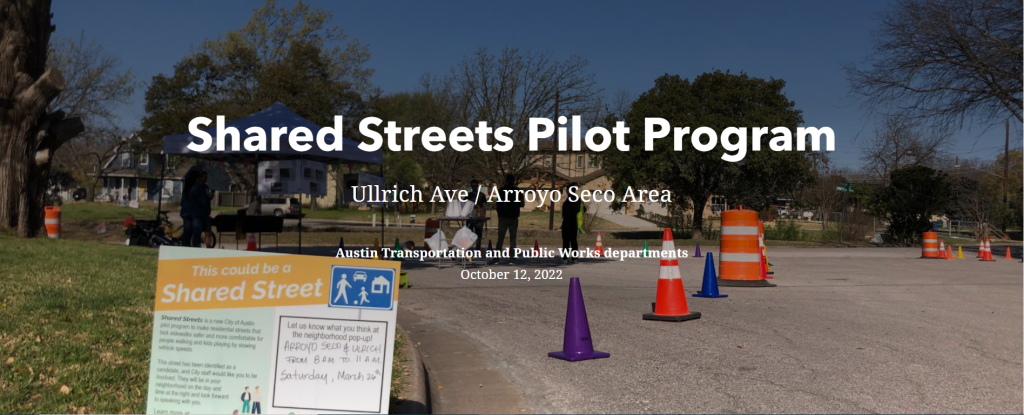 Ullrich Ave and Arroyo Seco Ave shared Streets