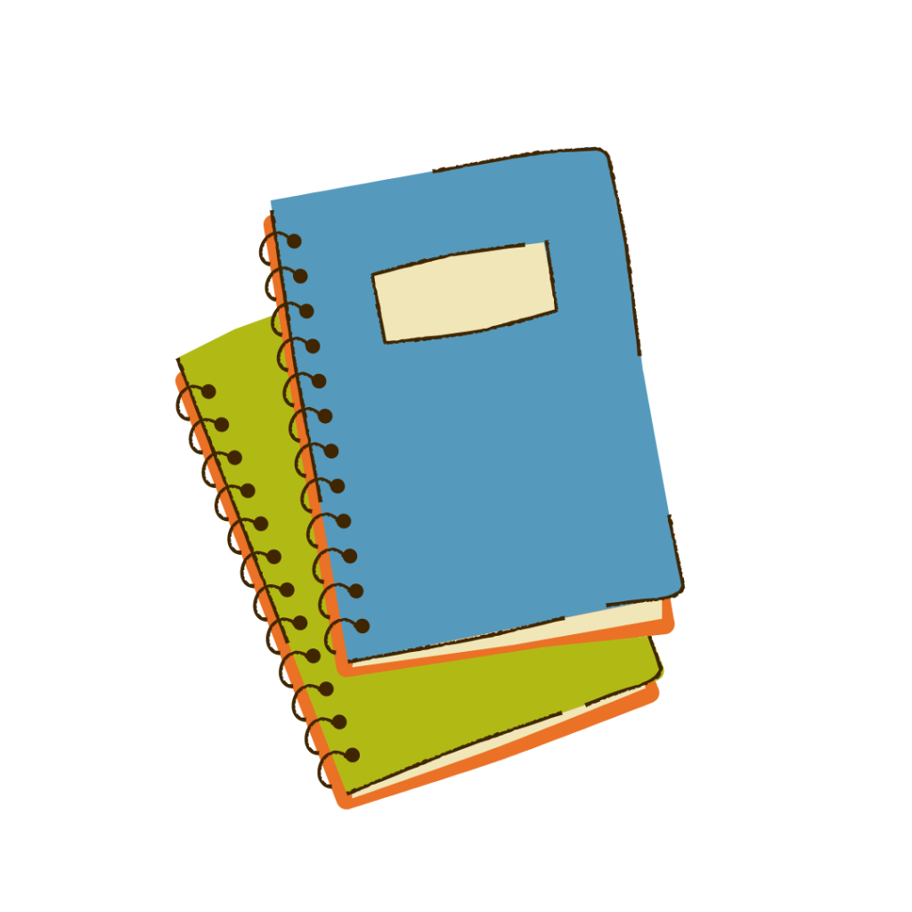 Two notebooks icon