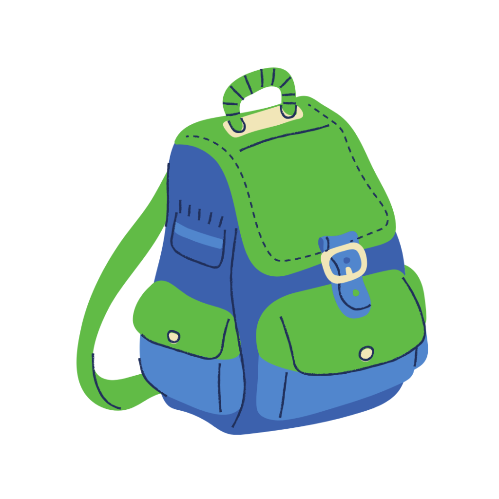 A backpack icon