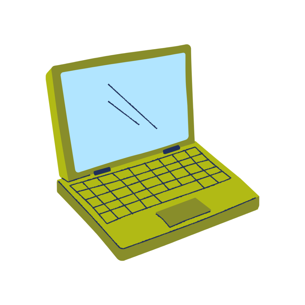 A laptop icon