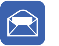 Icon of a letter in an envelope.