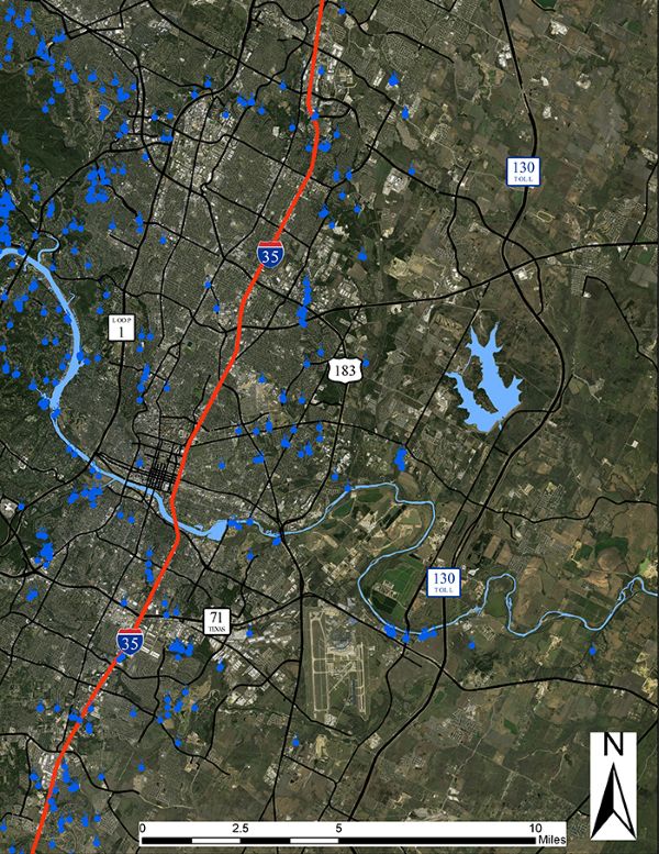 Map of Springs