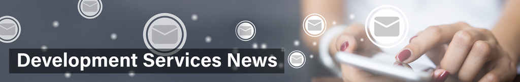 Development services banner