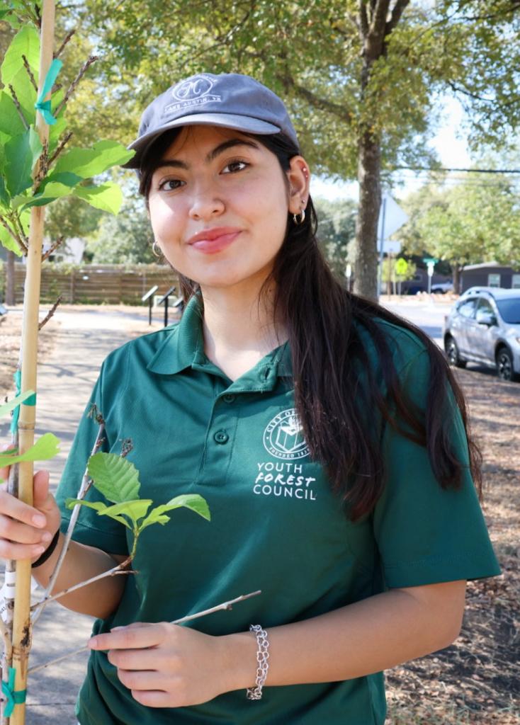 Youth Forest Council Intern Anagabriela Segura