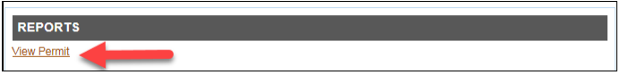 ​​Visual guide to clicking View Permit