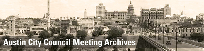 austin city council meeting archives