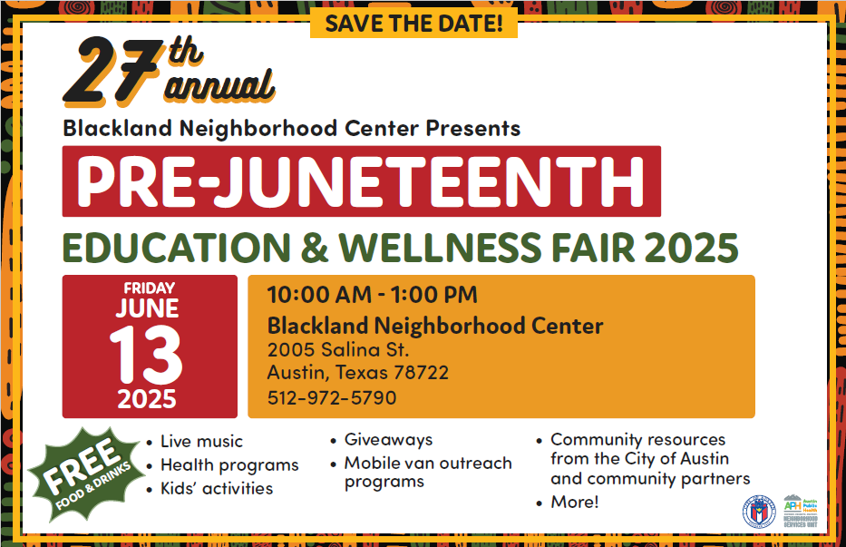 Pre-Juneteenth Education & Wellness Fair 2025