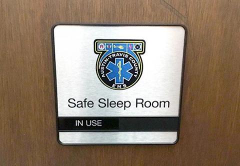 Sleep Room sign 