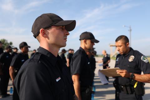 Cadets in formation