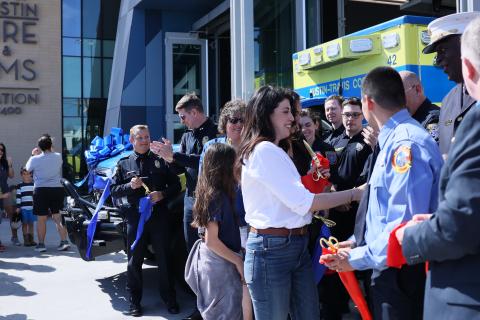 EMS station grand opening