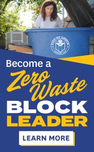 Become a Zero Waste Block Leader: Learn More