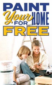 Paint your house for free