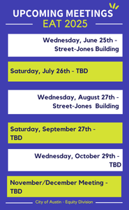 Upcoming Meeting Dates for the EAT
