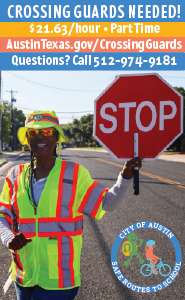 Apply to become a crossing guard. Pay is at least $21.63 an hour.