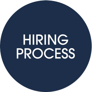 Hiring process button