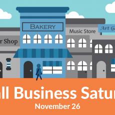 November 26 is Small Business Saturday featuring local businesses