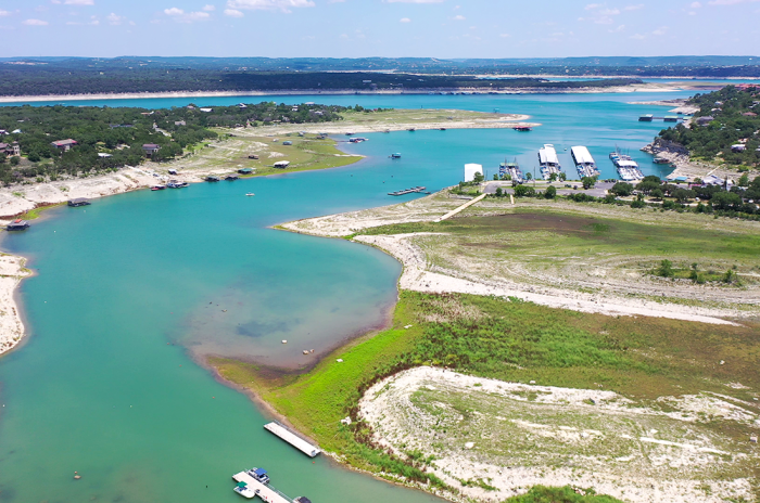 Lake Travis Low Levels