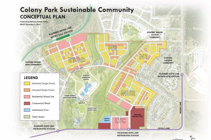 Colony Park Map